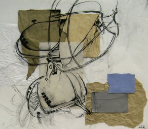 Collage Drawing Brittany Allen